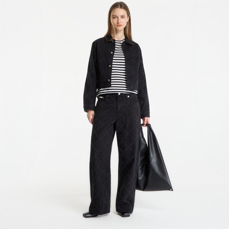 Jeansy Calvin Klein Low Rise Baggy Blue
