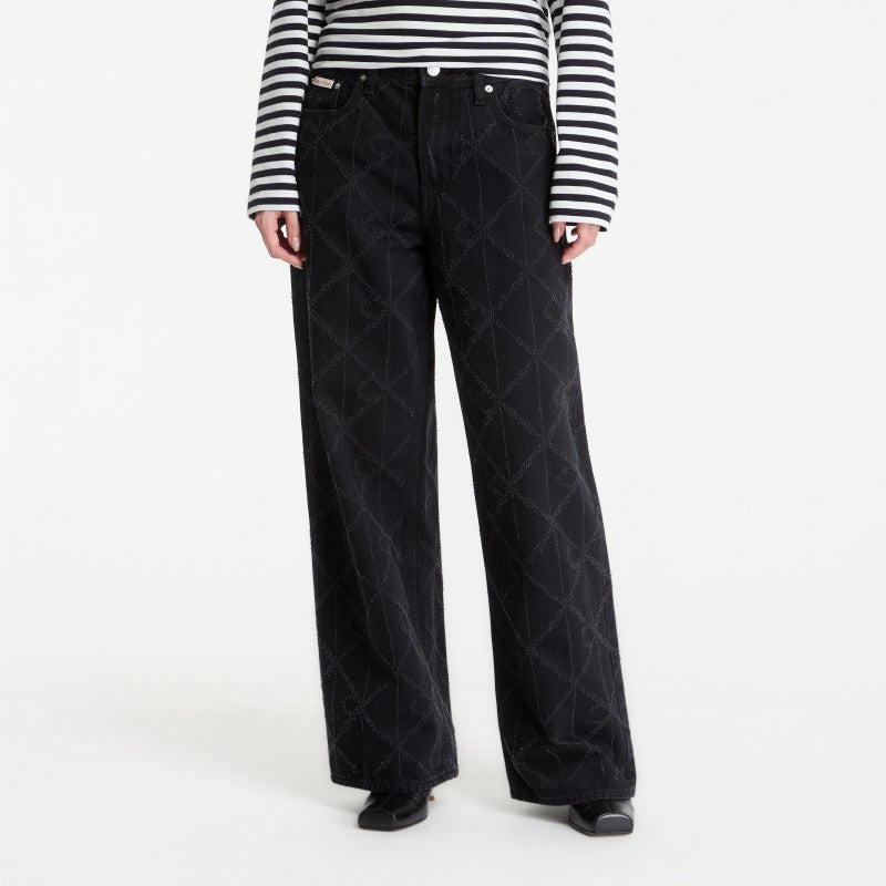 Jeansy Calvin Klein Low Rise Baggy Blue
