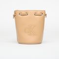 Calvin Klein Bold Ck Small Bucket Bag Tannin