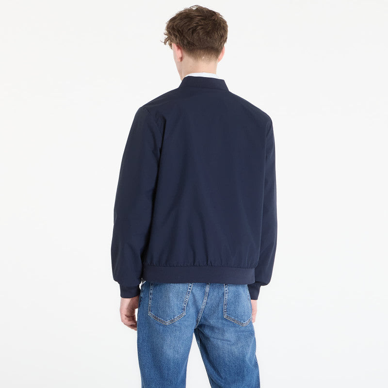 Calvin Klein Ls Soft Tech Bomber Jacket Dark Sapphire