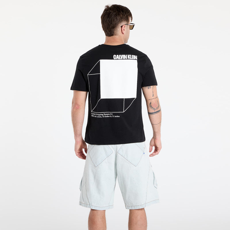 Calvin Klein Jeans Ss 20S Calvin Line 3 Tee Black