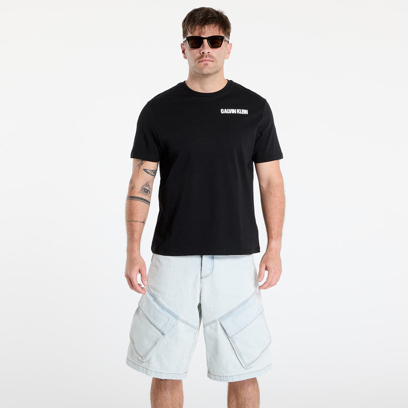 Calvin Klein Jeans Ss 20S Calvin Line 3 Tee Black