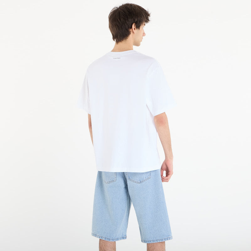 Calvin Klein Jeans 16S April Graphic Se Tee White