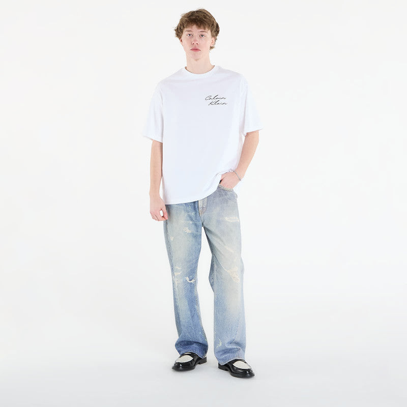 Calvin Klein Jeans 16S April Graphic Se Tee White
