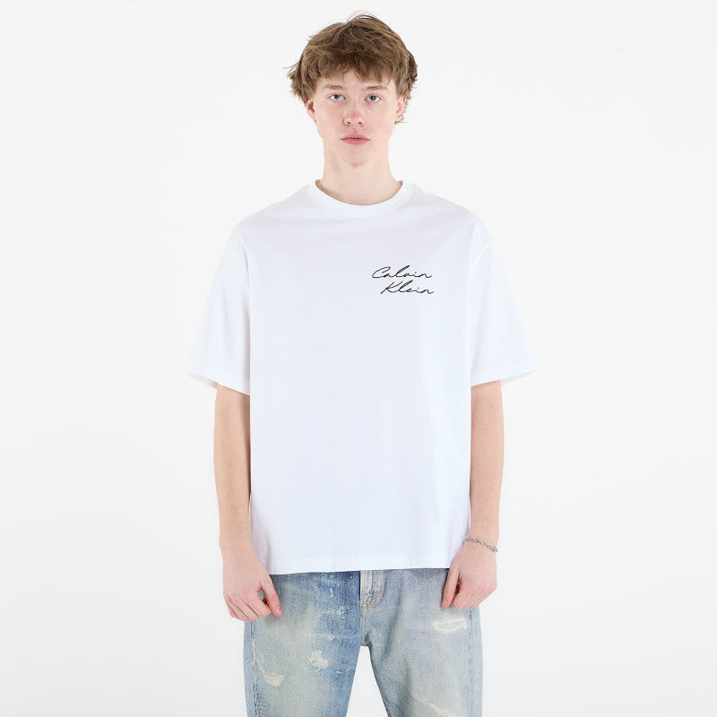 Calvin Klein Jeans 16S April Graphic Se Tee White