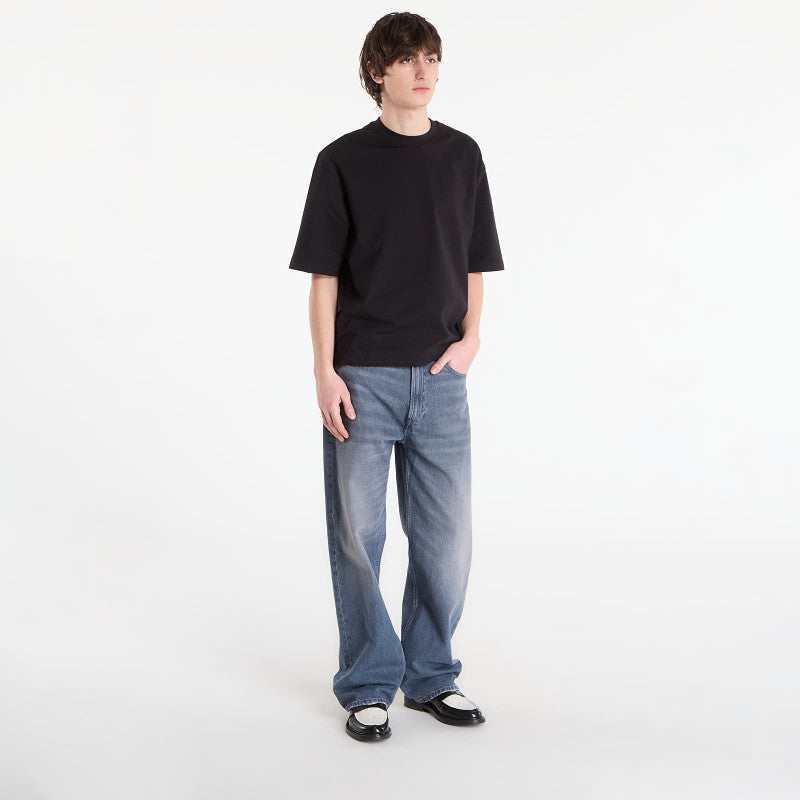 Jeansy Calvin Klein Jeans Baggy Blue Ash Stone Jeans Gray