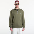 Fred Perry Half Zip Sweatshirt Green