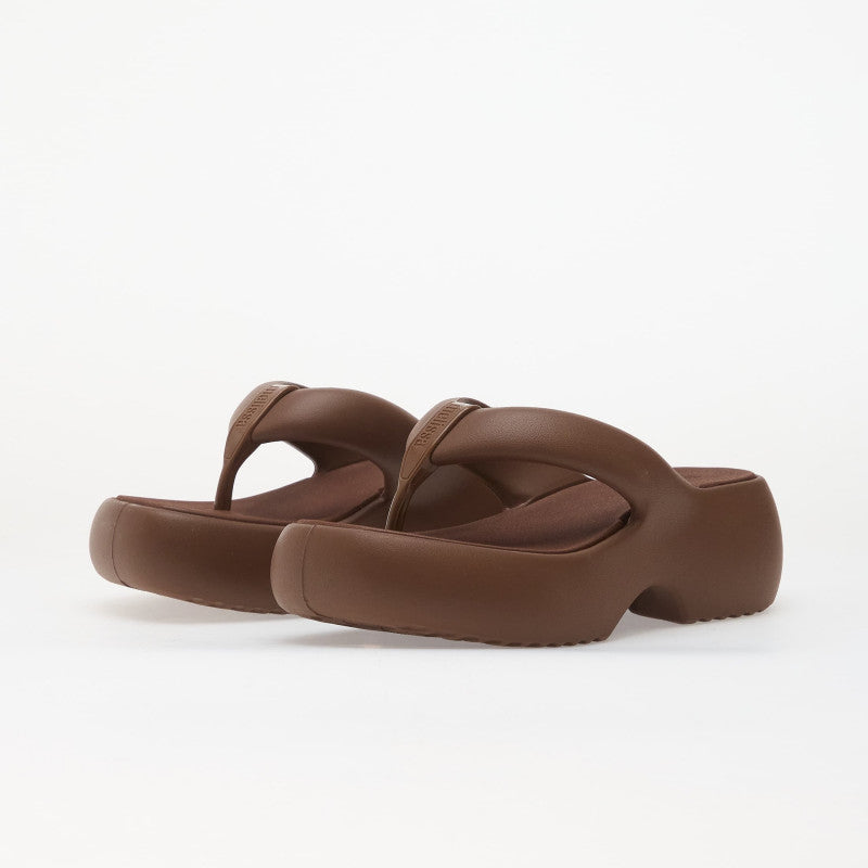 Melissa Free Fuzzy Platform Bronze