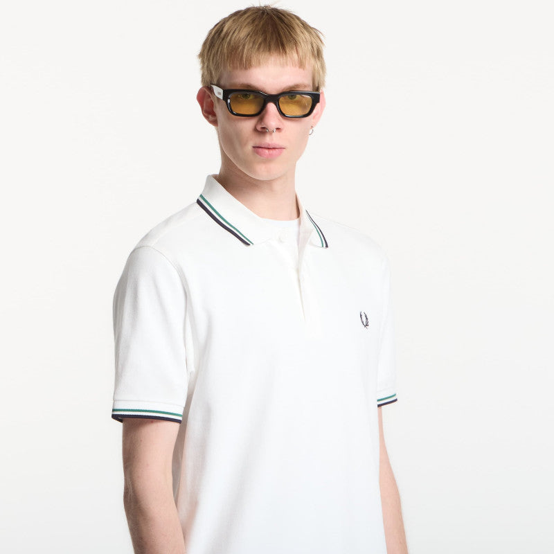 Fred Perry Twin Tipped Fred Perry Shirt White
