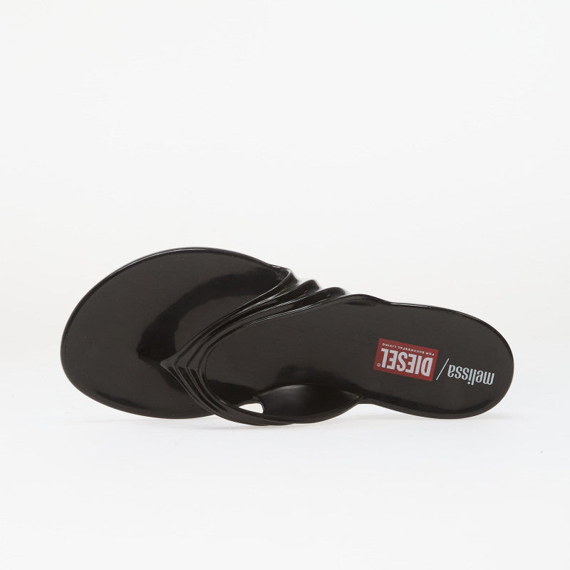 Melissa Flip Flop + Diesel Ad Black