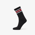 Guess Originals Stripe Loguess Socks Black