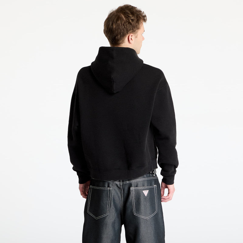 Guess Originals Baker LoGuess Originals Hoodie Jet Black Multi