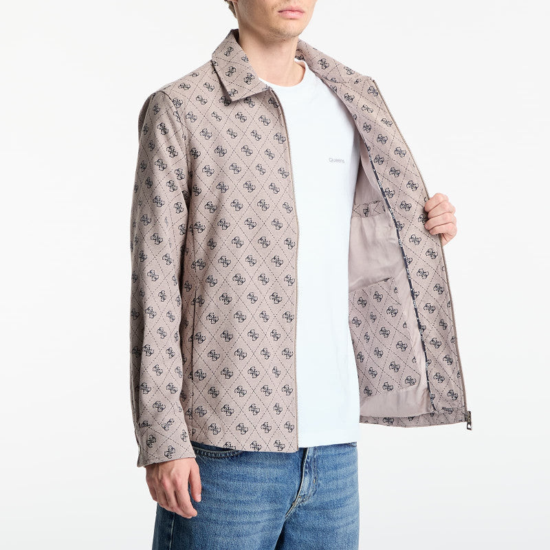 Guess Jeans 4G Shacket Canvas Jacq Velve