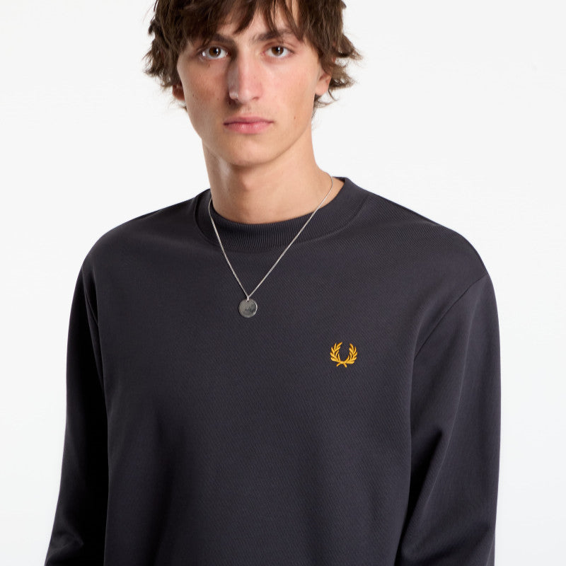FRED PERRY Crew Neck Sweatshirt Grey