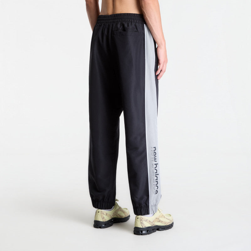 New Balance Trackside Woven Pant Black/ Slate Grey