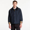 Barbour Oversized Reversible Transporter Jacket Navy