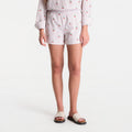 MC2 Saint Barth Meave Short Pant Seersucker Stripes V Cherry