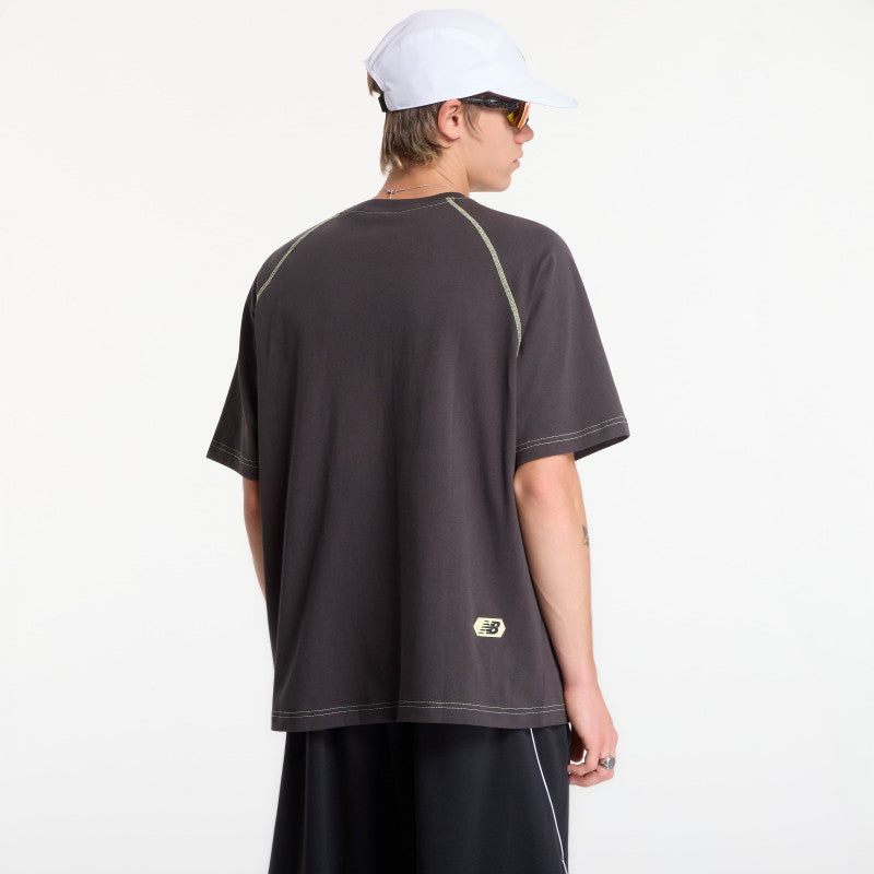 New Balance Street Classics Distort T-Shirt Black Cement