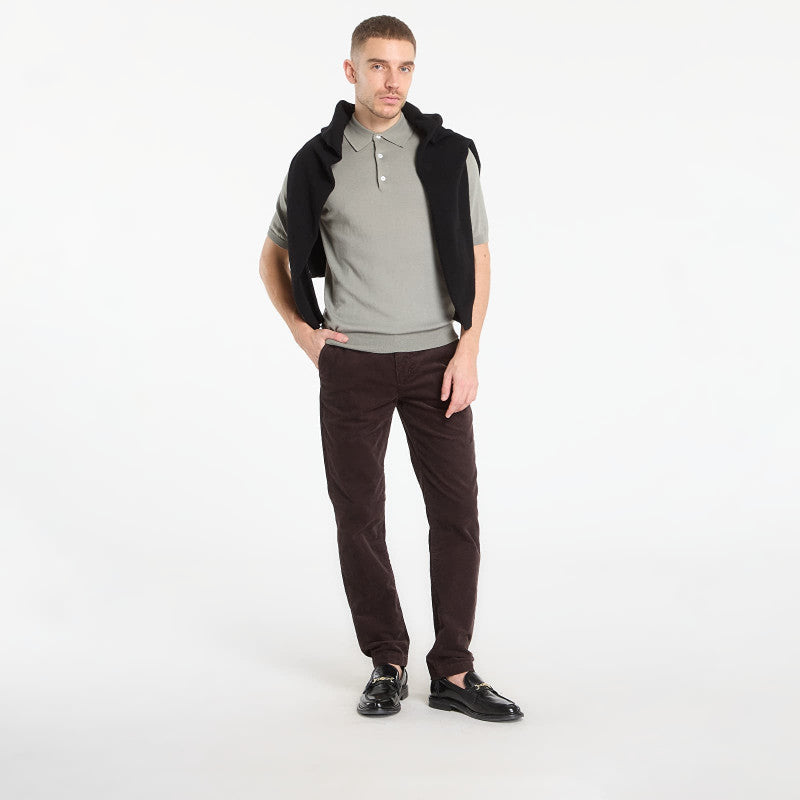 Tommy Hilfiger Denton Pd Corduroy Pants Dark Brown Cord