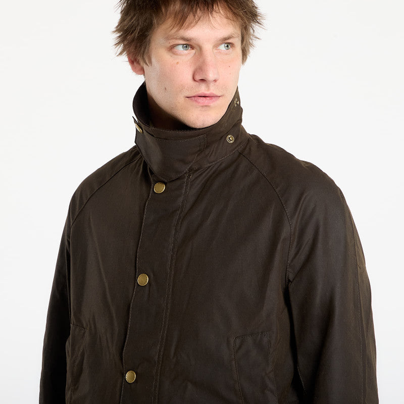 Barbour Ashby Wax Jacket Olive