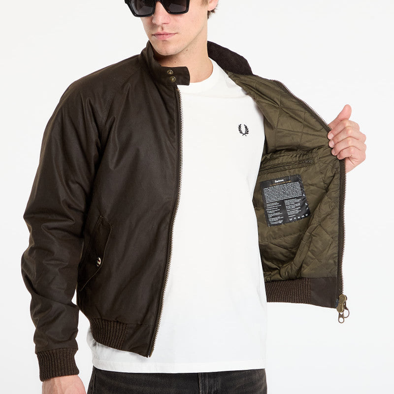 Barbour International Steve McQueen Wax Merchant Olive