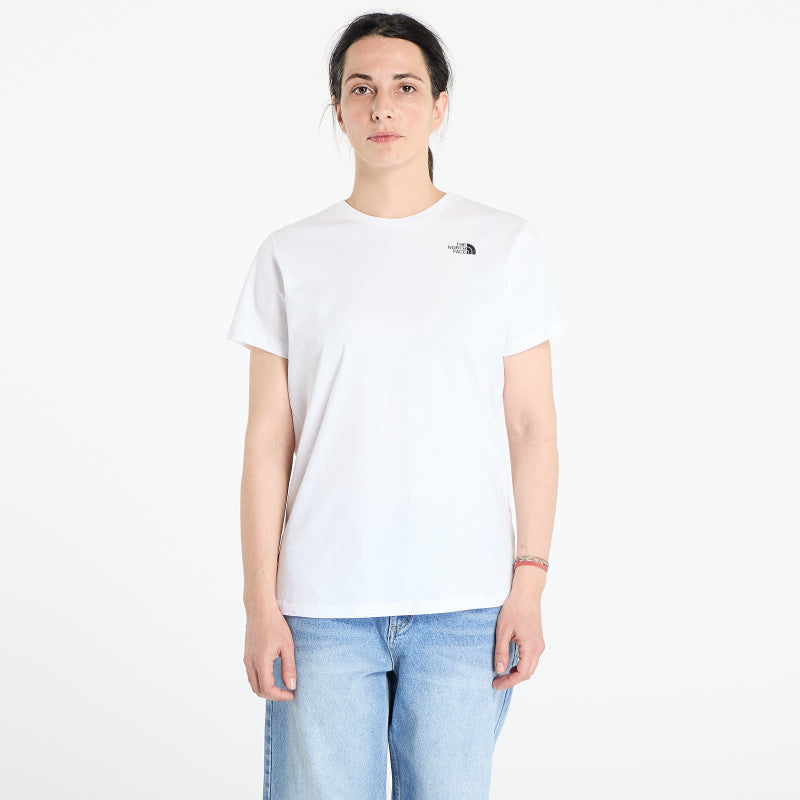 The North Face Wmns SS Simple Dome Tee White
