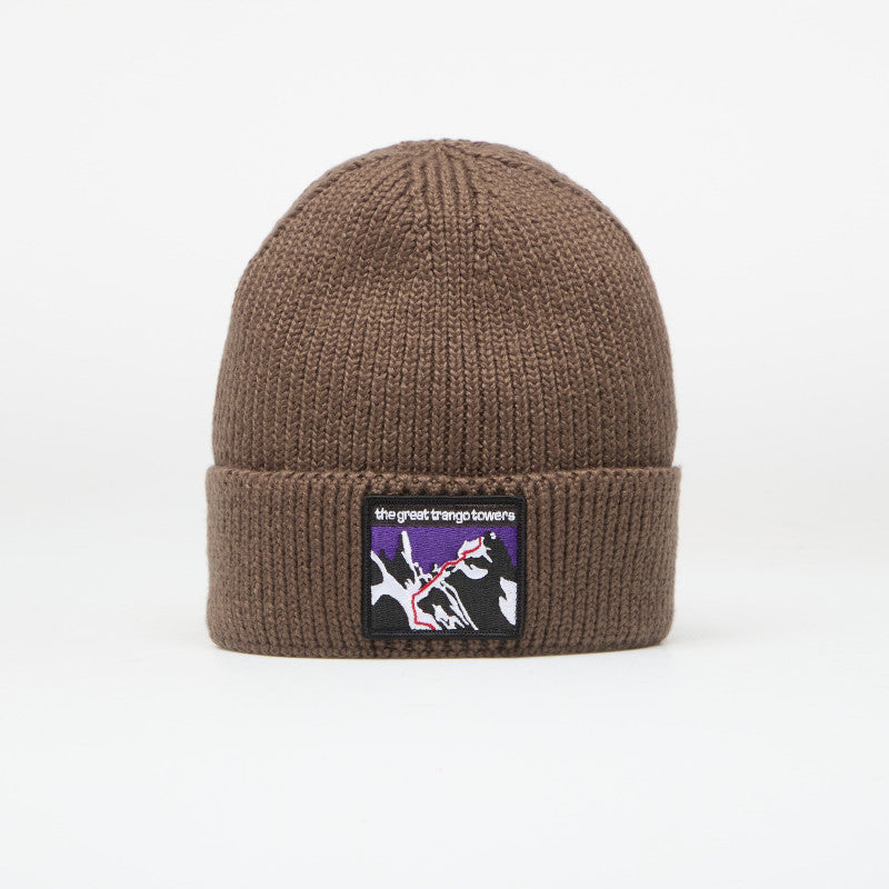 The North Face TNF Logo Box Cuffed Beanie Smokey Grey