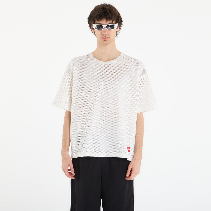 The North Face Redbox Mesh T-Shirt White Dune