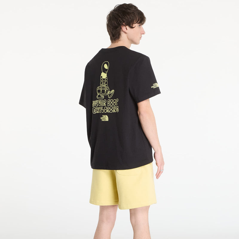 The North Face M Alien Relaxed Short Sleeve Tee Graphic TNF Black