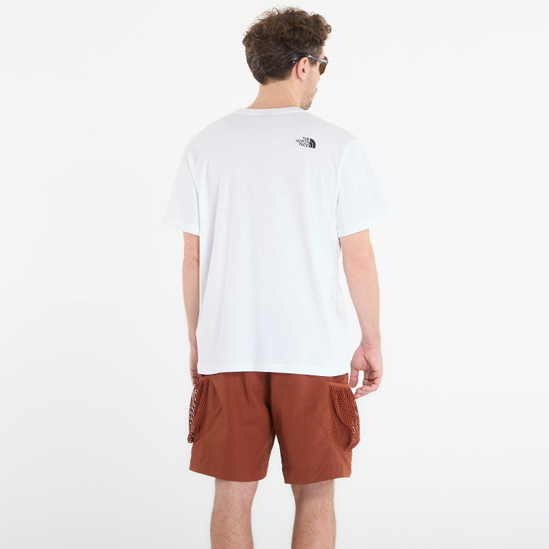 The North Face Mountain Logo Relaxed Short Sleeve Tee-Graphic TNF White