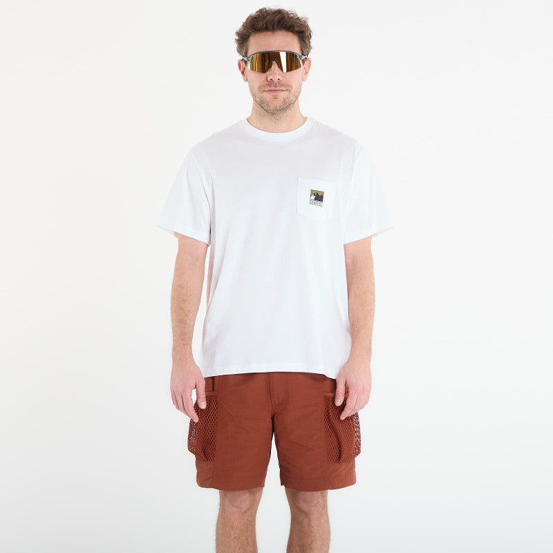The North Face Mountain Logo Relaxed Short Sleeve Tee-Graphic TNF White