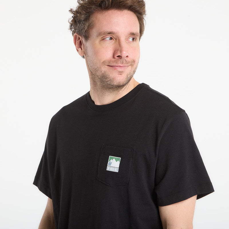 The North Face Mountain Logo Relaxed Short Sleeve Tee-Graphic TNF Black