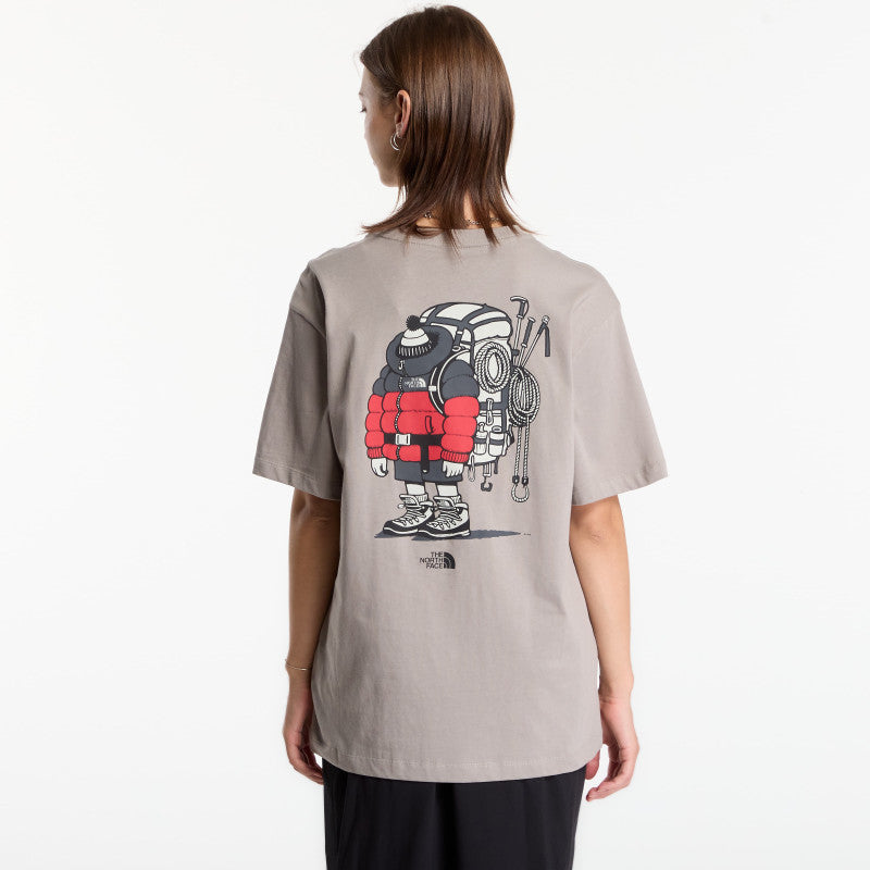 The North Face Gear Up Get Out Relaxed SS Tee UNISEX Stone Slab