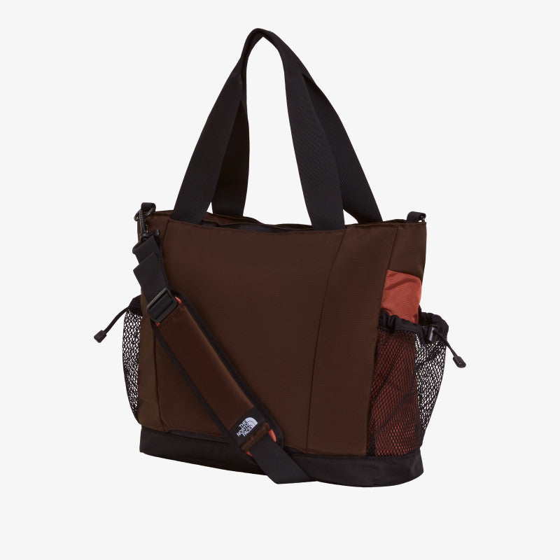 The North Face Hot Shot Tote Dark Chestnut/ Cumulus Cloud