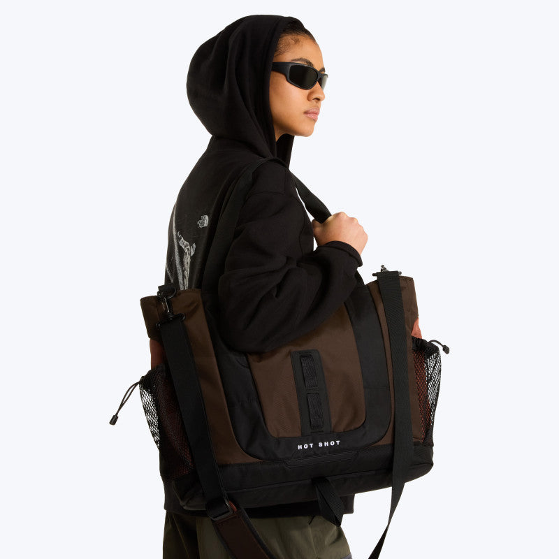 The North Face Hot Shot Tote Dark Chestnut/ Cumulus Cloud