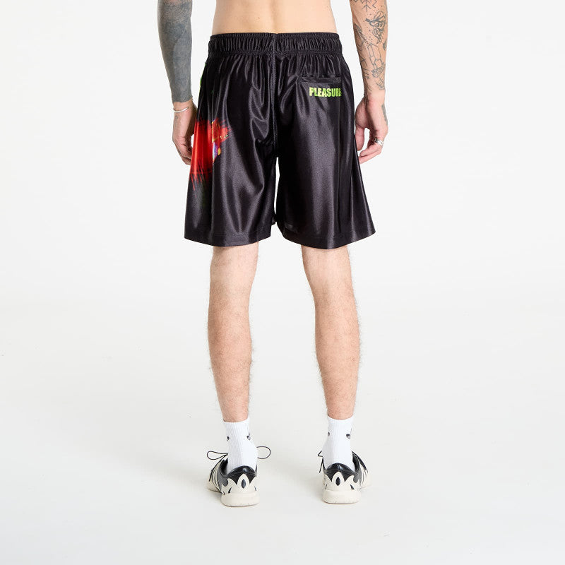 PLEASURES Daft Club Sport Shorts Black