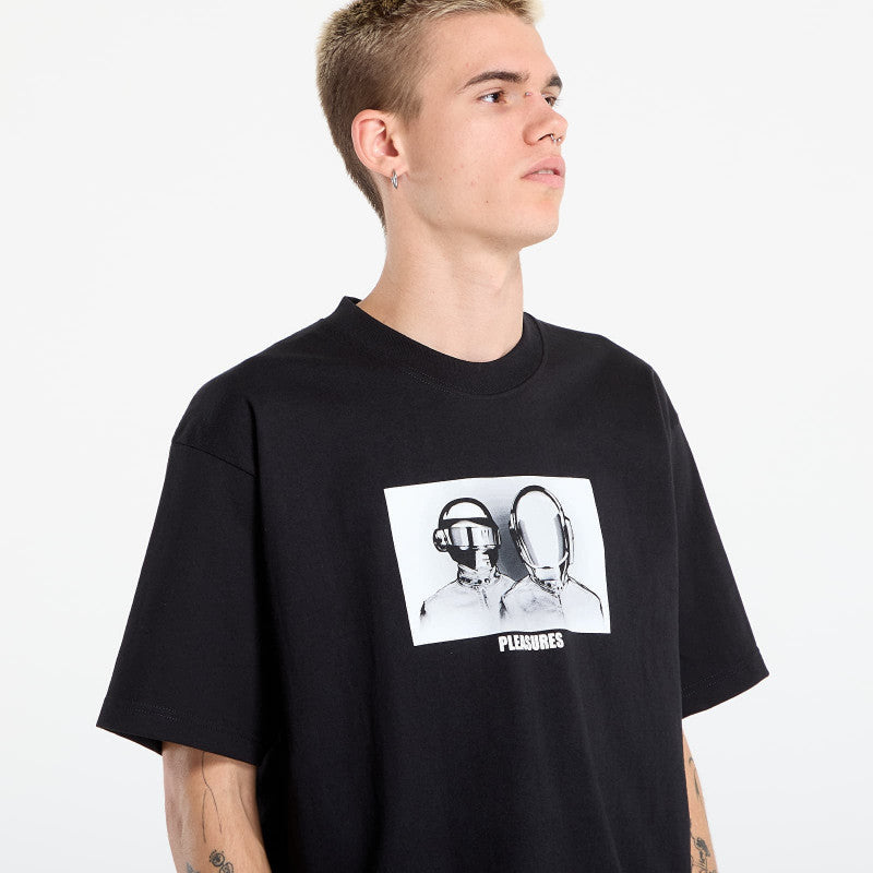 PLEASURES Inverted T-Shirt Black