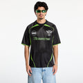 PLEASURES Aqua Soccer Jersey Black