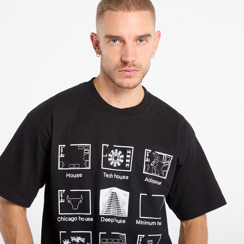 PLEASURES House Blend T-Shirt Black