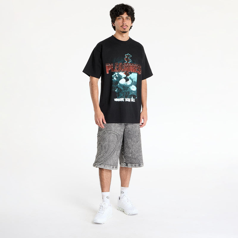 PLEASURES Migraine T-Shirt Black Edge