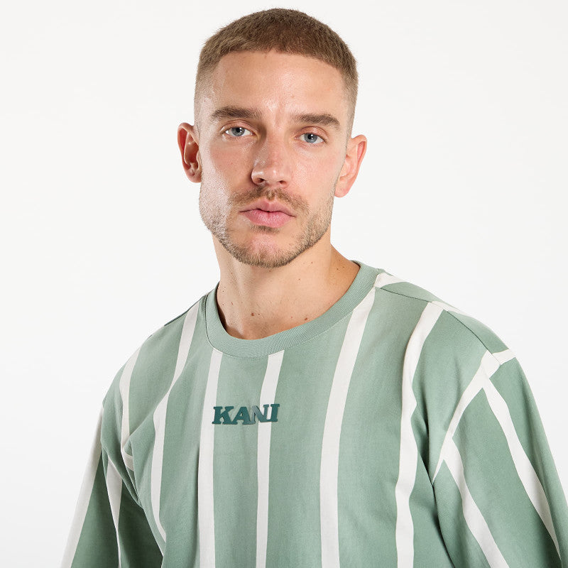 Karl Kani Retro Gradient Stripes T-Shirt Green