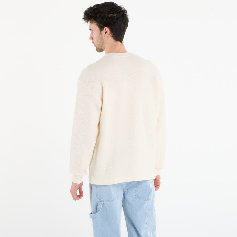 Karl Kani Signature Waffle Longsleeve White
