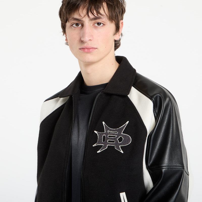RIPNDIP Luther Leather Jacket Olive