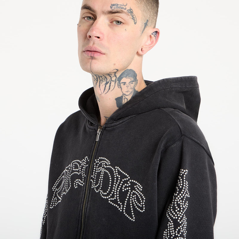 RIPNDIP Pretty Flacko Zip Hoodie Black/ Charcoal