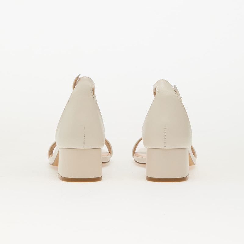 Steve Madden Gena Ivory Leather