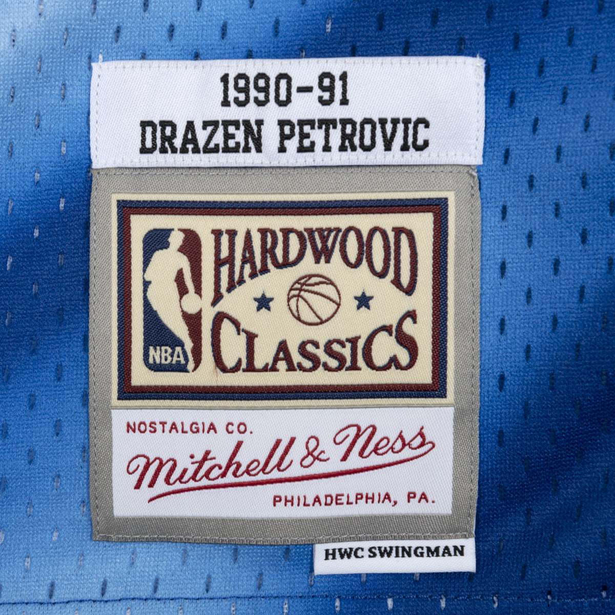 Mitchell & Ness NBA Swingman JerseyNew Jersey Nets 1990-91 Drazen Petrovic