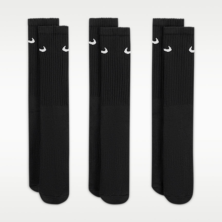 Nike Value Cotton Crew kojinės (3 poros)