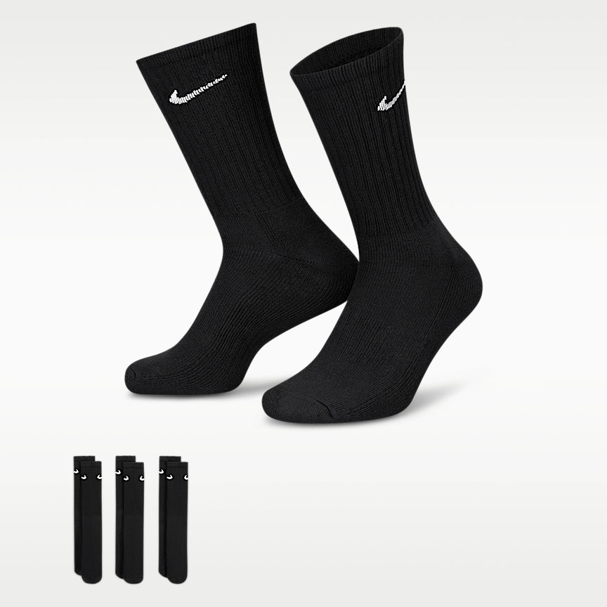 Nike Value Cotton Crew kojinės (3 poros)