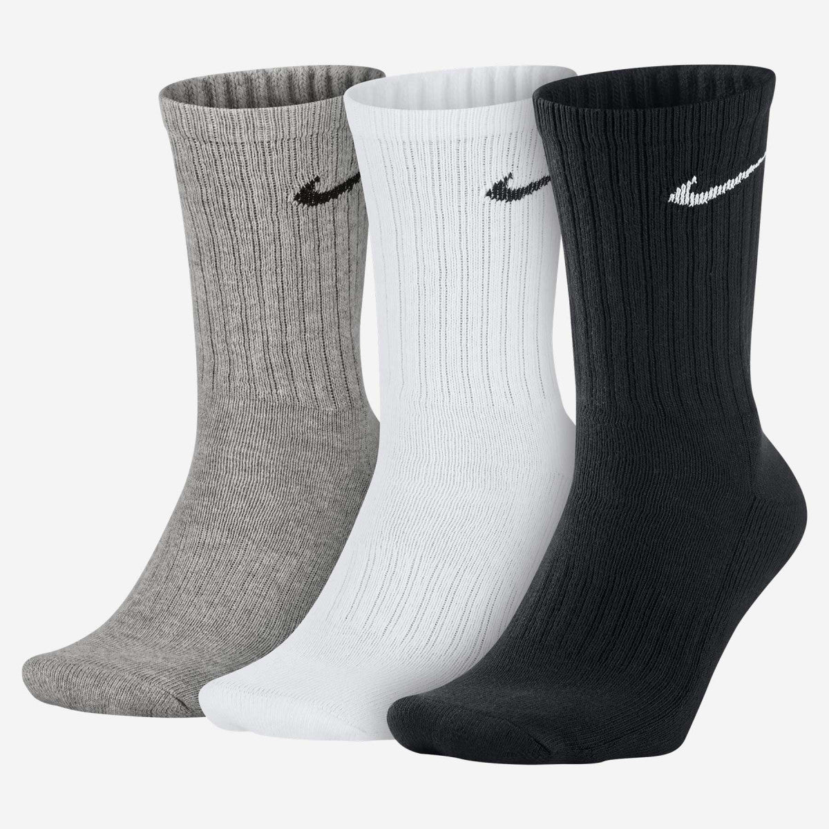 Nike Cushioned Crew kojinės (3 Poros)