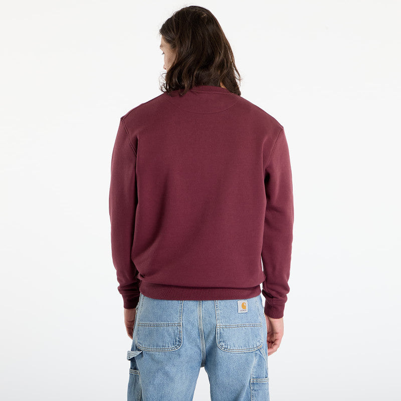Urban Classics Crewneck Sweatshirt Cherry